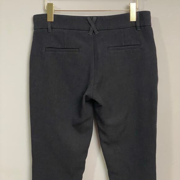 Anthropologie 6 pant trouser Charlie Ankle Cartonnier business classic black - Picture 5 of 7